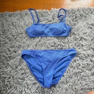 Aerie blue swim set